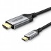 Кабель Choetech CH0021-BK, USB-C на HDMI, 4K 60 Гц, 1.8 м