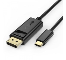 Кабель Choetech XCP-1801BK, USB-C на DisplayPort, 1,8м