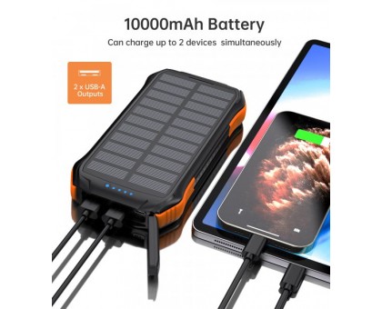 Портативний зарядний пристрій Choetech B658-OR, 10000 mA, чорний Портативний зарядний пристрій Choetech B658-OR, 10000 mA, чорний