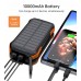 Портативний зарядний пристрій Choetech B658-OR, 10000 mA, чорний