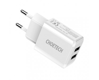 Мережевий зарядний пристрій Choetech C0030EU-WH, USB Мережевий зарядний пристрій Choetech C0030EU-WH, USB