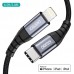 Кабель Choetech IP0041-BK ,Power Delivery (PD), C-тато/Lightning, 2 м.
