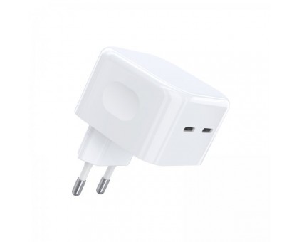 Мережевий зарядний пристрій Choetech Q5008-EU-WH, 2 USB-С Мережевий зарядний пристрій Choetech Q5008-EU-WH, 2 USB-С