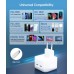 Мережевий зарядний пристрій Choetech Q5008-EU-WH, 2 USB-С