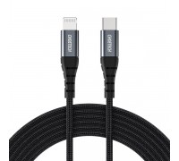 Кабель Choetech IP0039-BK ,Power Delivery (PD), C-тато/Lightning, 1,2 м.