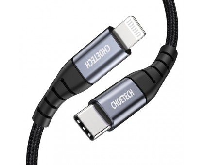 Кабель Choetech IP0039-BK ,Power Delivery (PD), C-тато/Lightning, 1,2 м. Кабель Choetech IP0039-BK ,Power Delivery (PD), C-тато/Lightning, 1,2 м.