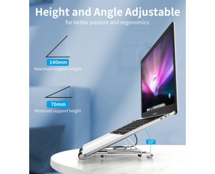 Адаптер Choetech HUB-M43-SL, USB Type-C 7-в-1 Адаптер Choetech HUB-M43-SL, USB Type-C 7-в-1