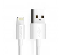 Кабель Choetech IP0027-WH, USB 2.0 А-тато/Lightning, 1.8 м.