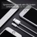 Кабель Choetech IP0027-WH, USB 2.0 А-тато/Lightning, 1.8 м.
