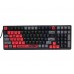 Механічна клавіатура A4Tech Bloody S98 (Sports Red), USB, RGB підсвічування, BLMS Red Plus Switch, чорно-червона