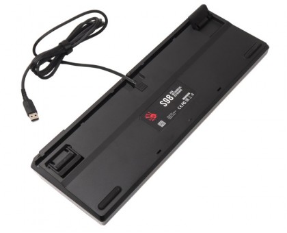 Механічна клавіатура A4Tech Bloody S98 (Sports Red), USB, RGB підсвічування, BLMS Red Plus Switch, чорно-червона Механічна клавіатура A4Tech Bloody S98 (Sports Red), USB, RGB підсвічування, BLMS Red Plus Switch, чорно-червона