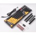 Механічна клавіатура A4Tech Bloody S98 (Sports Lime), BLMS Red Switch, RGB підсвічування клавіш, USB, чорно-жовтий