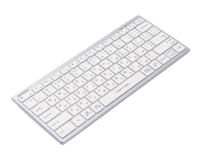 Клавіатура A4Tech FX51 USB (White) Fstyler дротова з ножичним перемикачем, USB, білий колір Клавіатура A4Tech FX51 USB (White) Fstyler дротова з ножичним перемикачем, USB, білий колір