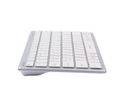 Клавіатура A4Tech FX51 USB (White) Fstyler дротова з ножичним перемикачем, USB, білий колір Клавіатура A4Tech FX51 USB (White) Fstyler дротова з ножичним перемикачем, USB, білий колір