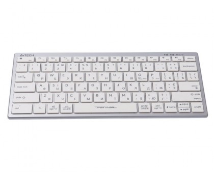 Клавіатура A4Tech FX51 USB (White) Fstyler дротова з ножичним перемикачем, USB, білий колір Клавіатура A4Tech FX51 USB (White) Fstyler дротова з ножичним перемикачем, USB, білий колір
