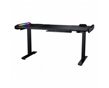 Стіл для геймера Cougar E-MARS, ергономічний дизайн, USB 3.0/Type-C/Audio хаб, RGB підсвічування, електричне регулювання висоти Стіл для геймера Cougar E-MARS, ергономічний дизайн, USB 3.0/Type-C/Audio хаб, RGB підсвічування, електричне регулювання висоти