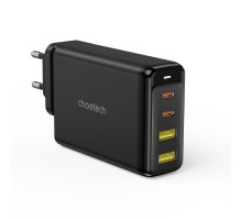 Мережевий зарядний пристрій Choetech PD6005-EU-BK ,2 USB-A / 2 USB-С