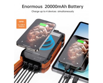Портативний зарядний пристрій Choetech B657-OR , 20000 mA Портативний зарядний пристрій Choetech B657-OR , 20000 mA
