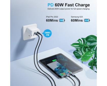 Кабель Choetech XCC-1014-BK, преміум якість USB 2.0 C-тато/C-тато, 1,2 м. Кабель Choetech XCC-1014-BK, преміум якість USB 2.0 C-тато/C-тато, 1,2 м.