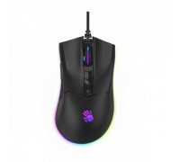 Миша ігрова A4Tech Bloody P90s (Stone Black), Bloody Activated, RGB підсвічування, 8000 dpi, 50M натискань, чорна