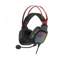 Гарнітура ігрова Bloody G560 Sports Red з підсвічуванням, колір чорно-червоний, USB