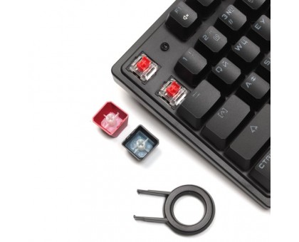 Механічна клавіатура A4Tech Bloody S510R (Fire Black), червоні світчі, чорна, RGB підсвічування клавіш, USB Механічна клавіатура A4Tech Bloody S510R (Fire Black), червоні світчі, чорна, RGB підсвічування клавіш, USB