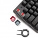 Механічна клавіатура A4Tech Bloody S510R (Fire Black), червоні світчі, чорна, RGB підсвічування клавіш, USB