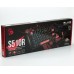 Механічна клавіатура A4Tech Bloody S510R (Fire Black), червоні світчі, чорна, RGB підсвічування клавіш, USB