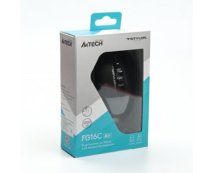 Миша бездротова A4Tech Fstyler FG16C Air (Black), USB, колір чорний Миша бездротова A4Tech Fstyler FG16C Air (Black), USB, колір чорний