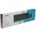 Комплект клавіатура+мишка A4Tech FG1035 (Navy Blue), Fstyler бездротовий USB, чорно-синій колір