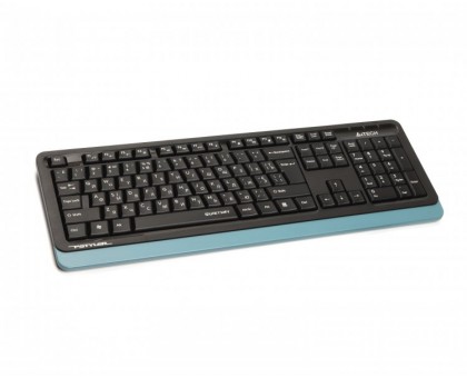 Комплект бездротовий клавіатура з мишою A4Tech Fstyler FGS1035Q (Navy Blue), чорно-синій, USB Комплект бездротовий клавіатура з мишою A4Tech Fstyler FGS1035Q (Navy Blue), чорно-синій, USB
