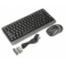 Комплект бездротовий A4Tech FG1110 (Grey) Fstyler клавіатура+миша, чорно-сірий, USB