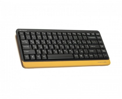 Комплект клавіатура+мишка A4Tech FG1110 (Bumblebee) Fstyler, бездротовий, чорно-жовтий колір