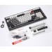 Механічна ігрова клавіатура A4Tech Bloody B950 (Warrior Grey), USB, RGB-підсвічування, LK Libra Brown Switchсіра, сіра