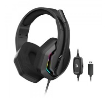 Гарнітура ігрова Bloody G260 з підсвічуванням, USB, колір чорний