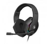 Гарнітура ігрова Bloody G260p (Black) з підсвічуванням, USB, колір чорний