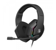 Гарнітура ігрова Bloody G260p (Black) з підсвічуванням, USB, колір чорний