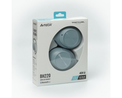 Гарнітура бездротова A4-Tech BH220 (Blue), колір блакитний Гарнітура бездротова A4-Tech BH220 (Blue), колір блакитний