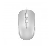 Миша A4Tech Fstyler FM26 (Icy White),  USB, колір сірий+білий