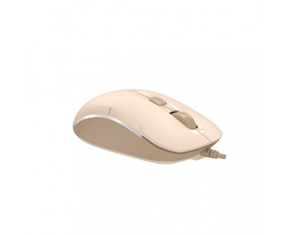 Миша A4Tech FM26S (Cafe Latte) Fstyler, біле підсвічування, USB, 1600 dpi, USB, колір бежевий Миша A4Tech FM26S (Cafe Latte) Fstyler, біле підсвічування, USB, 1600 dpi, USB, колір бежевий