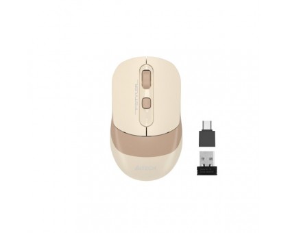 Миша бездротова A4Tech FG10CS Air (Cafe Latte), Fstyler USB, колір бежевий Миша бездротова A4Tech FG10CS Air (Cafe Latte), Fstyler USB, колір бежевий