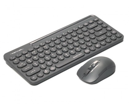 Комплект клавіатура з мишою A4Tech Fstyler FG3200 Air (Grey), бездротовий, сірий Комплект клавіатура з мишою A4Tech Fstyler FG3200 Air (Grey), бездротовий, сірий