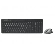 Комплект клавіатура+мишка A4Tech FG2400 Air (Black) Fstyler, бездротовий, колір чорний