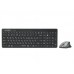 Комплект клавіатура+мишка A4Tech FG2400 Air (Black) Fstyler, бездротовий, колір чорний