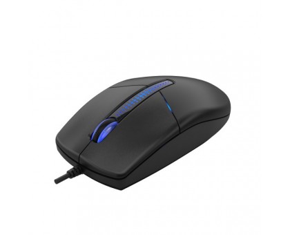 Миша A4Tech N-530S (Black) дротова безшумна USB, синє підсвічування, 1200 dpi, чорна Миша A4Tech N-530S (Black) дротова безшумна USB, синє підсвічування, 1200 dpi, чорна