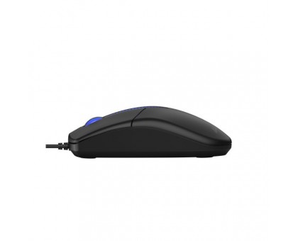 Миша A4Tech N-530S (Black) дротова безшумна USB, синє підсвічування, 1200 dpi, чорна Миша A4Tech N-530S (Black) дротова безшумна USB, синє підсвічування, 1200 dpi, чорна