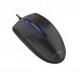 Миша A4Tech N-530S (Black) дротова безшумна USB, синє підсвічування, 1200 dpi, чорна