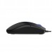 Миша A4Tech N-530S (Black) дротова безшумна USB, синє підсвічування, 1200 dpi, чорна