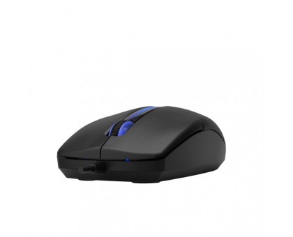 Миша A4Tech N-530S (Black) дротова безшумна USB, синє підсвічування, 1200 dpi, чорна Миша A4Tech N-530S (Black) дротова безшумна USB, синє підсвічування, 1200 dpi, чорна