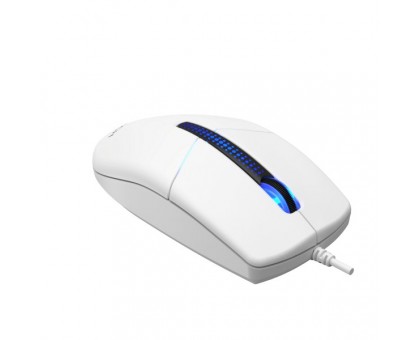 Миша A4Tech N-530S (White) дротова безшумна USB, синє підсвічування, 1200 dpi, колір білий Миша A4Tech N-530S (White) дротова безшумна USB, синє підсвічування, 1200 dpi, колір білий